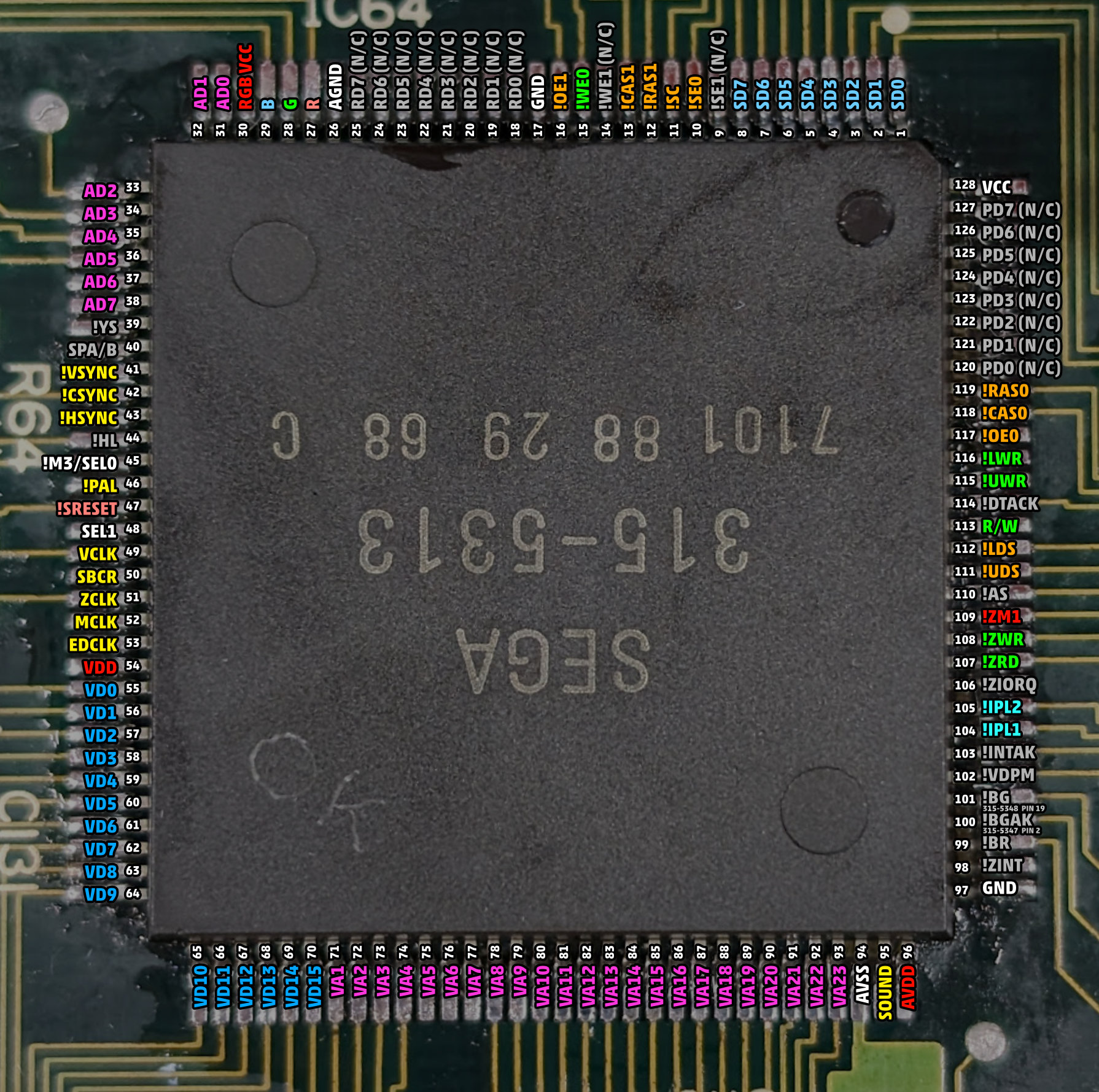 Mega Drive Circuit (Sega Mega-Tech) - RetroSix Wiki